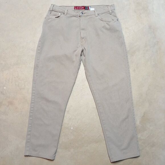 Vintage 90s Levi's Silvertab Made in USA Loose Y2K Jeans Size 38x32 (Fits 36x31) - Picture 1 of 13